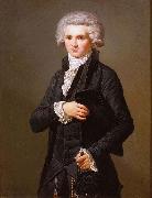 Palace of Versailles Portrait of Maximilien Robespierre Sweden oil painting artist